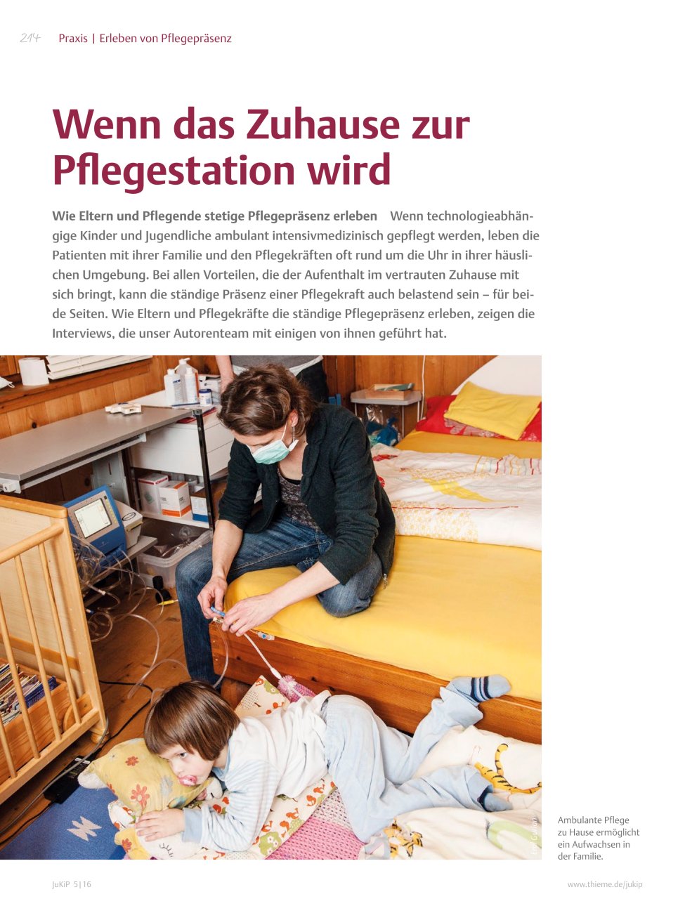 Vorschauseite 1: Wenn das Zuhause zur Pflegestation wird