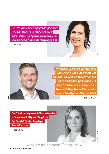 Vorschauseite 3: Wie Kliniken als Arbeitgeber attraktiv werden