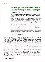 Vorschauseite 1: Neubauplanung und Umzug der Universitätsapotheke Tübingen