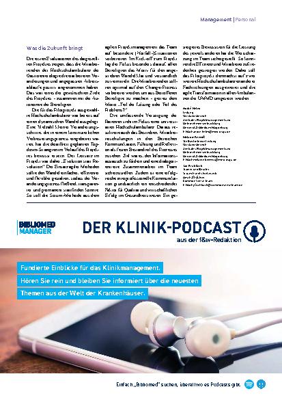 Vorschauseite 4: Unimedizin Magdeburg Agil in der Ambulanz