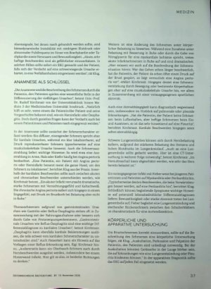 Vorschauseite 2: Unspezifischer Brustschmerz. Rasch und zielgeichtet handeln