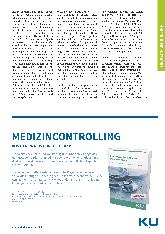Vorschauseite 2: Strukturprüfung im Blickfeld der Entbürokratisierung im Gesundheitswesen. Wichtige Aufgaben einer Krankenhausreform.