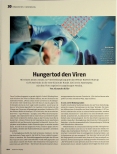 Vorschauseite 1: Hunger tod den Viren