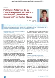 Vorschauseite 1: Politische Abläufe und das Case Management mittendrin – das Beispiel „Koordination Gesundheit“ im Kanton Glarus