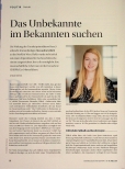 Vorschauseite 1: Das Unbekannte im Bekannten suchen