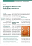 Vorschauseite 1: Vertragsarbeit als Instrument der Beziehungsgestaltung