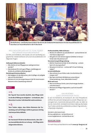Vorschauseite 4: Menschlichkeit durch Haltung!