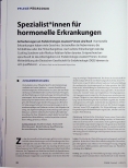 Vorschauseite 1: Spezialistinnen für hormonelle Erkrankungen