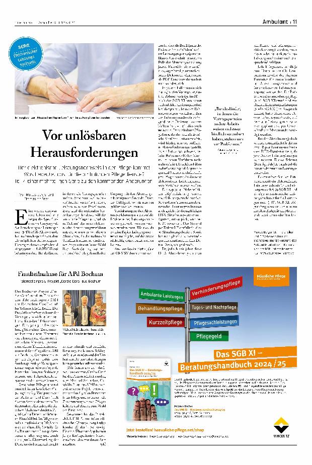 Vorschauseite 1: Vor unlösbaren Herausforderungen