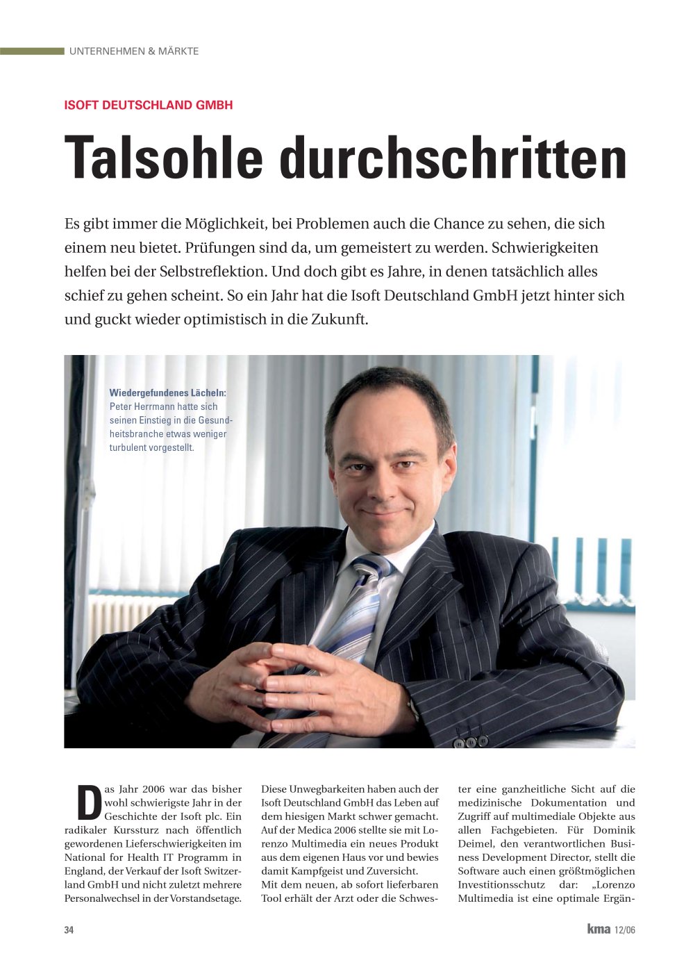Vorschauseite 1: Talsohle durchschritten