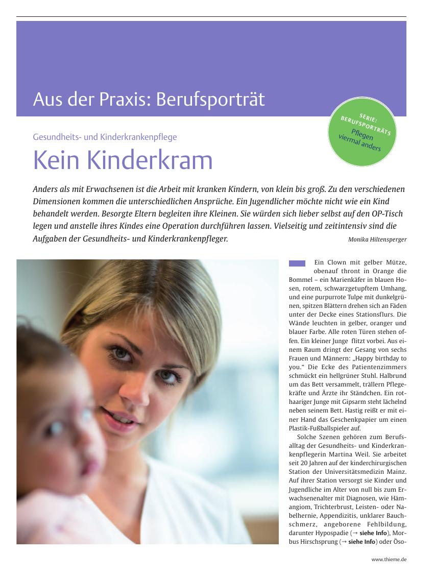 Vorschauseite 1: Kein Kinderkram