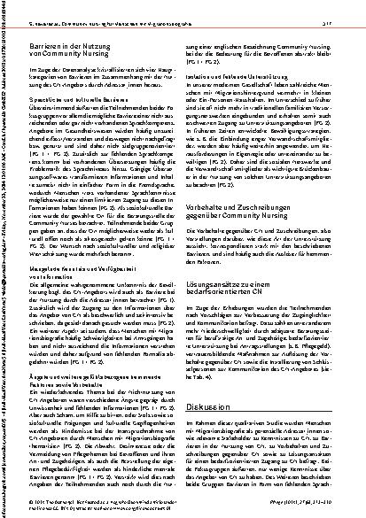 Vorschauseite 5: Community Nursing für Menschen mit Migrationsbiografie