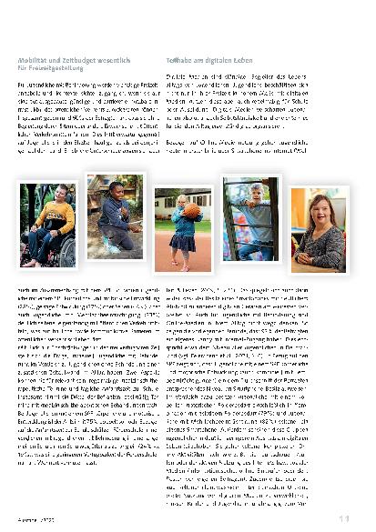 Vorschauseite 4: Wie Jugendliche mit Behinderung über ihren Alltag selbst berichten: Einblick in eine aktuelle Jugendstudie