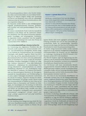 Vorschauseite 3: Betriebsanweisungen 2. 0: Kategorisierung parenteraler Onkologika im Hinblick auf die Arbeitssicherheit