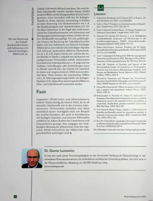 Vorschauseite 5: Mobil bleiben Pflanzliche Alternativen zu NSAR