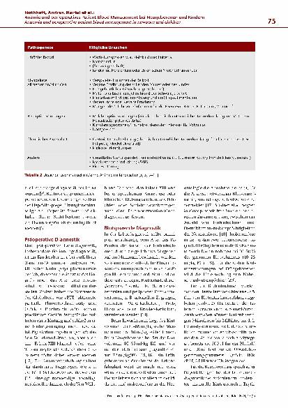 Vorschauseite 4: Anämie und perioperatives Patient Blood Management bei Neugeborenen und Kindern