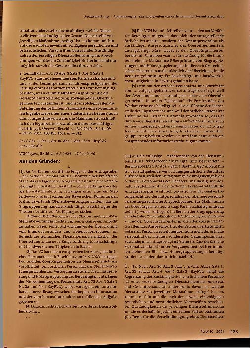 Vorschauseite 4: Zum Personalvertretungsrecht