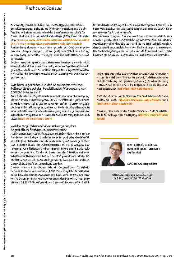 Vorschauseite 3: Rechtliche Fragen von Angestellten in Zeiten von Corona