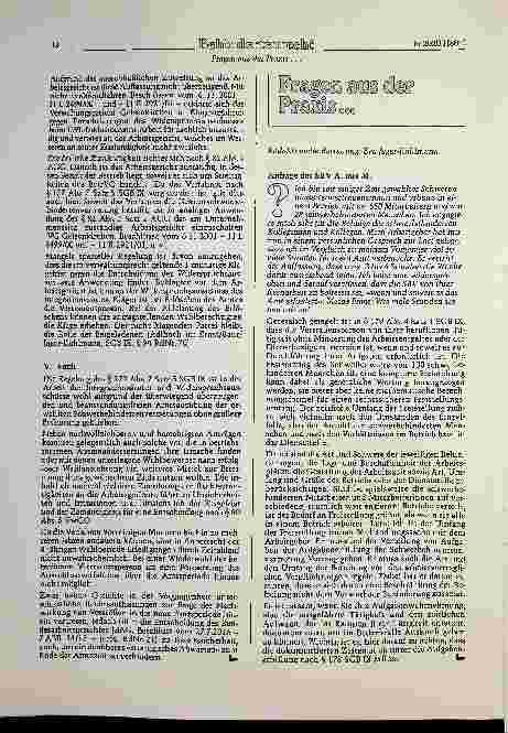 Vorschauseite 3: Das Erlöschen des Amtes einer Vertrauensperson wegen grober Verletzung ihrer Pflichten gem. § 177 Abs. 7 Satz 5 SGB IX