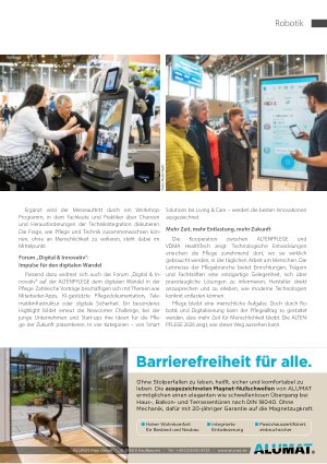 Vorschauseite 2: Robotik als Entlastung