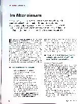 Vorschauseite 1: Im Alter einsam