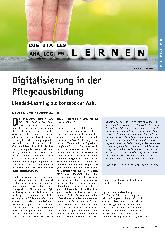 Vorschauseite 1: Digitalisierung in der Pflegeausbildung: Blended Learning als Konzept der Wahl