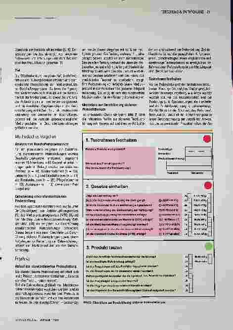 Vorschauseite 2: Strukturierte Einbindung der Anwenderin bei Kaufentscheidungen