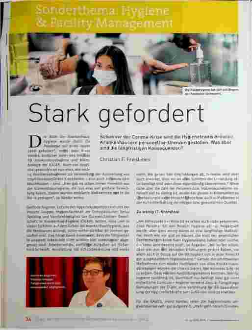 Vorschauseite 1: Stark gefordert.