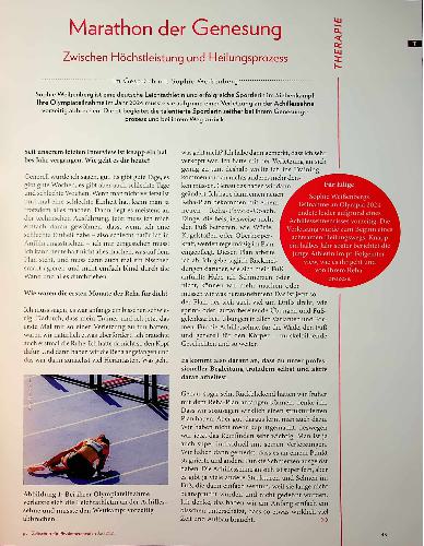 Vorschauseite 2: Marathon der Genesung Zwischen Höchstleistung und Heilungsprozess