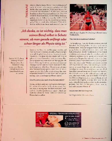 Vorschauseite 4: Marathon der Genesung Zwischen Höchstleistung und Heilungsprozess