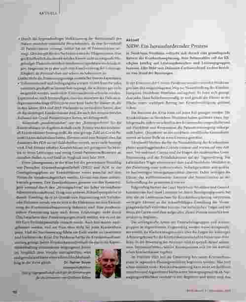 Vorschauseite 4: Das DRG-System würde genügen.