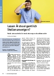 Vorschauseite 1: Lesen Ärzte eigentlich Stellenanzeigen? Studie untersucht die Ärzterekrutierung aus Kandidatensicht.