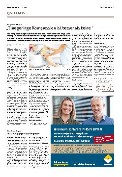 Vorschauseite 1: " Eine geringe Kompression ist besser als keine."