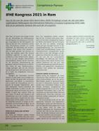 Vorschauseite 1: IFHE Kongress 2021 in Rom