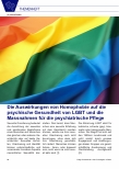Vorschauseite 1: Die Auswirkungen von Homophobie auf die psychische Gesundheit von LGBT und die Maßnahmen für die psychiatrische Pflege