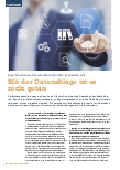 Vorschauseite 1: Mit der Datenablage ist es nicht getan.