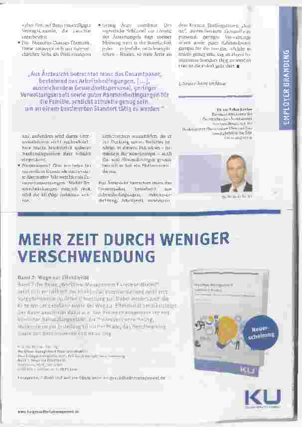 Vorschauseite 4: Ärzte dringend gesucht: Arbeitszeitgesetz in Europa und der Ärztemangel