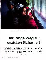 Vorschauseite 1: Der lange Weg zur sozialen Sicherheit