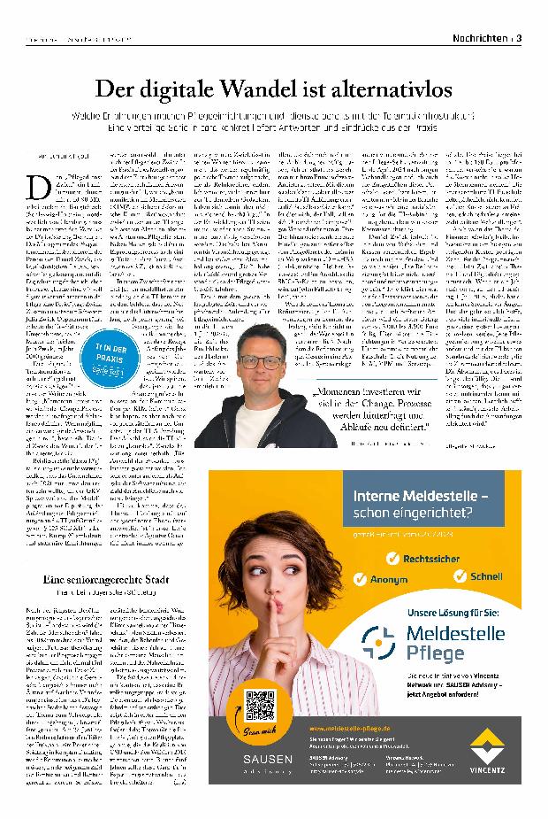 Vorschauseite 1: Der digitale Wandel ist alternativlos.