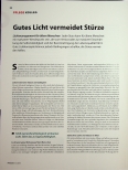 Vorschauseite 1: Gutes Licht vermeidet Stürze.