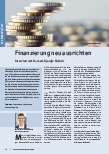 Vorschauseite 1: Finanzierung neu ausrichten: Interview mit Dr. med. Djordje Nikolic