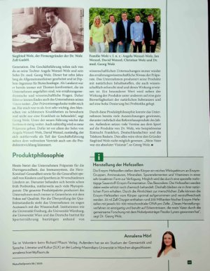 Vorschauseite 2: Aus Leidenschaft zur Hefe < Pioniere der Naturheilkunde