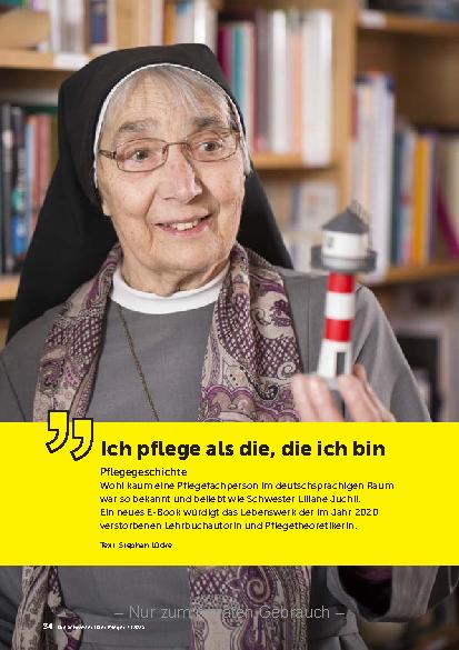 Vorschauseite 1: Ich pflege das, was ich bin.