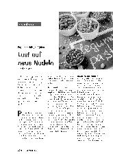 Vorschauseite 1: Pasta aus Hülsenfrüchten Lust auf neue Nudeln