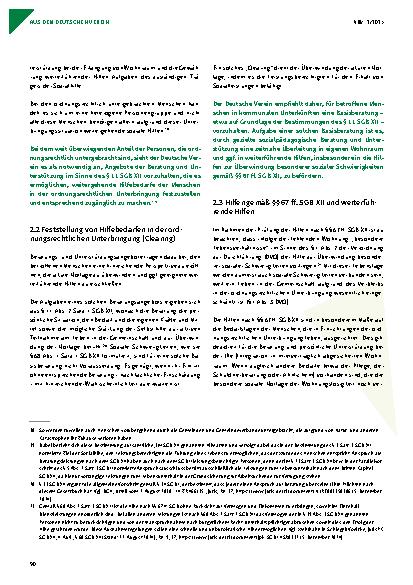 Vorschauseite 5: Schnittstellen zwischenordnungsrechtlicher Unterbringung von obdachlosen Menschen und den Hilfen gemäß §§ 67 ff. SGB XII ausgestalten