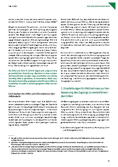 Vorschauseite 6: Schnittstellen zwischenordnungsrechtlicher Unterbringung von obdachlosen Menschen und den Hilfen gemäß §§ 67 ff. SGB XII ausgestalten