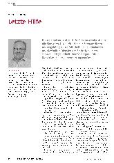 Vorschauseite 1: Letzte Hilfe