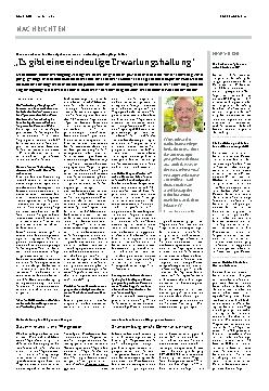 Vorschauseite 1: Es gibt eine eindeutige Erwartungshaltung.