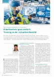 Vorschauseite 1: Arbeitsschutz ganz einfach: Training in der virtuellen Realität