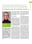 Vorschauseite 1: „Die berufsdemografische Entwicklung wird in den kommenden fünf Jahren zu einer Verknappung führen.“